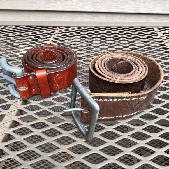American Eagle Outfitters Other - Genuine leather CK Jeans and American Eagle Outfitters belts. Two of them!